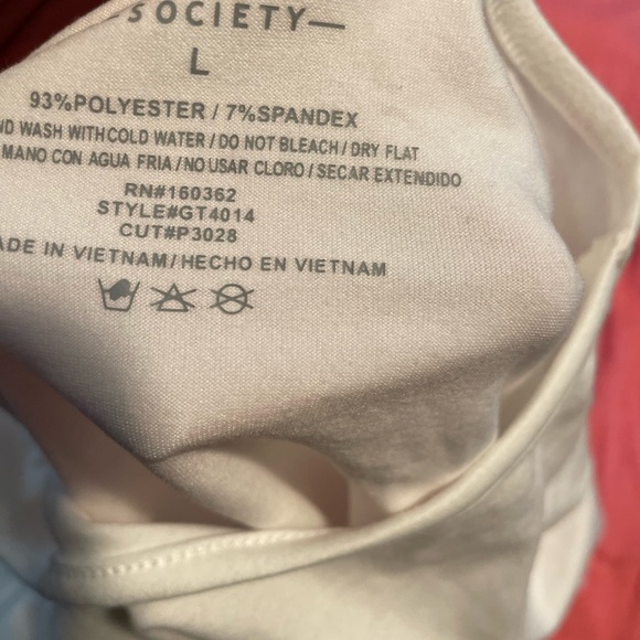 NWT Homegirl Society Crop short sleeve, size L - Picture 4 of 4